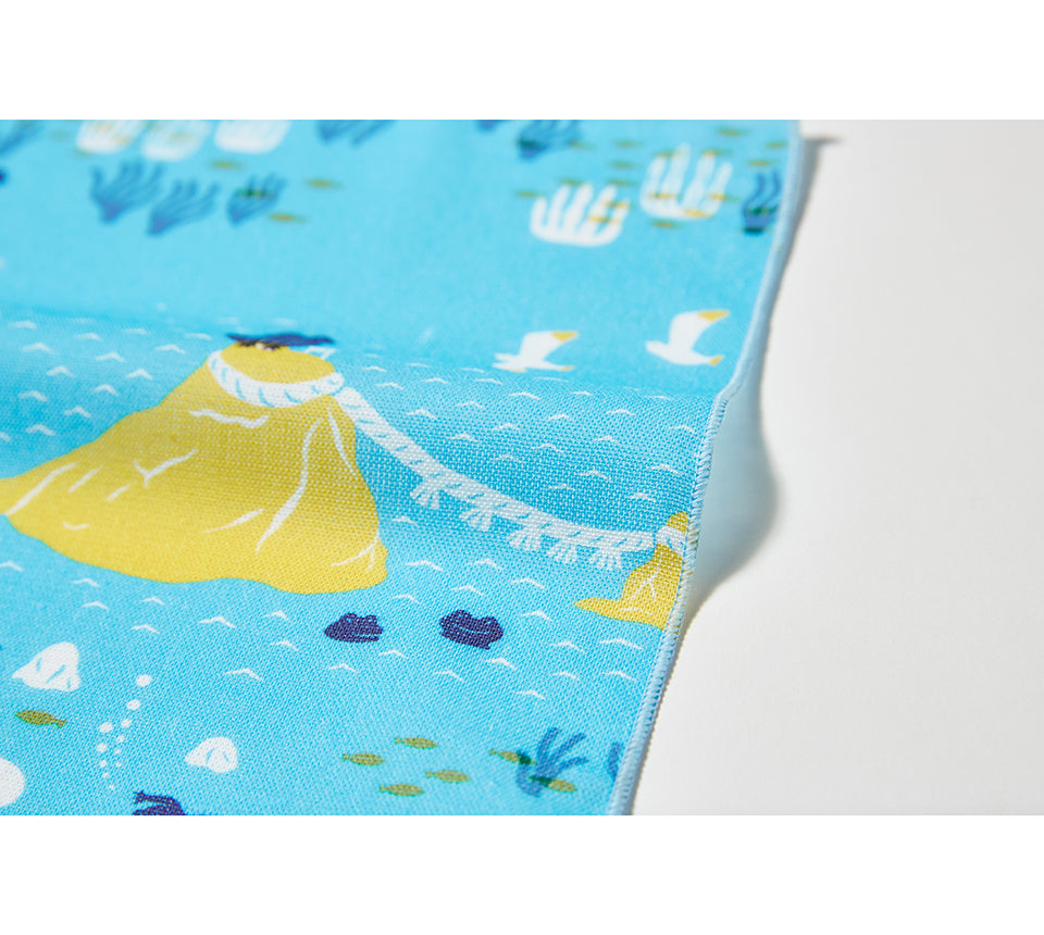 イセノモン ハンカチーフ 海のかえる