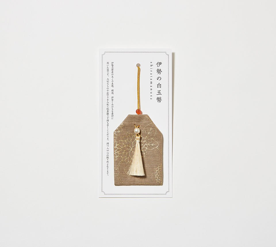 伊勢の白玉幣(菊唐草 金)