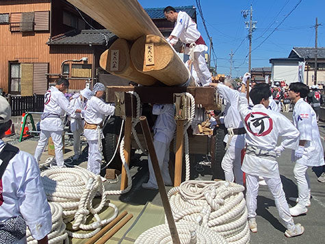 伊勢の民俗行事　御木曳