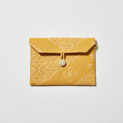 イセノモン　手帖袋　 羊歯菱