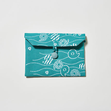 イセノモン　手帖袋　勾玉