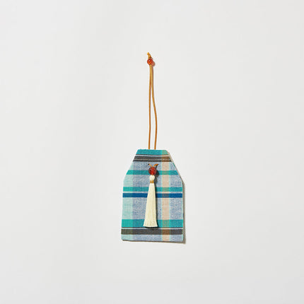 伊勢木綿　お守り袋