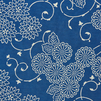 イセノモン　ぽち手ぬぐい　菊唐草