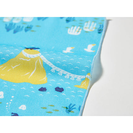 イセノモン　ハンカチーフ　海のかえる