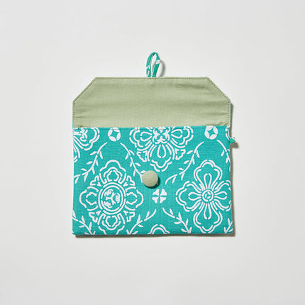 イセノモン　手帖袋　花菱