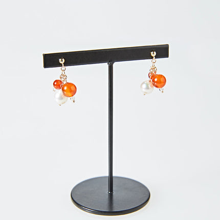 OMAMORI JEWELRY　みたまピアス　紅　