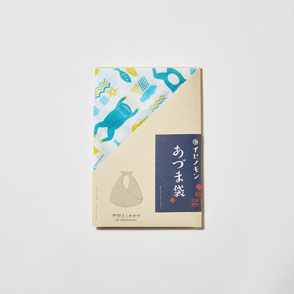 イセノモン　あづま袋　二見カエル