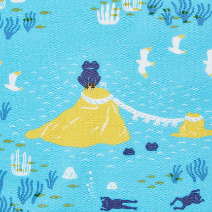 イセノモン 手拭　海のカエル