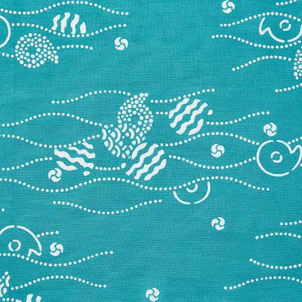 イセノモン 手拭　 勾玉