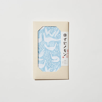 イセノモン 手拭　 ピーコック　