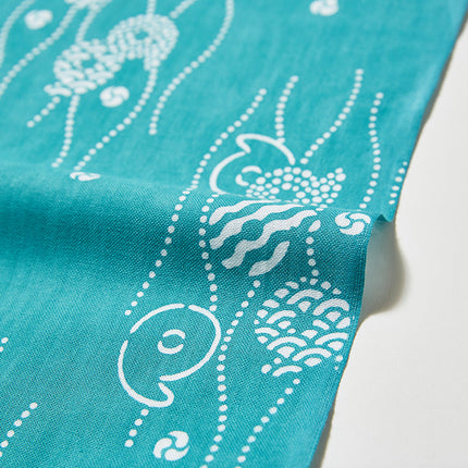 イセノモン 手拭　 勾玉