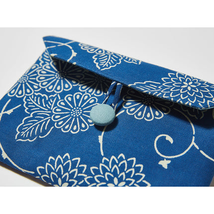 イセノモン　手帖袋　菊唐草