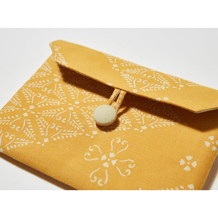 イセノモン　手帖袋　 羊歯菱