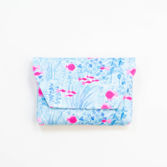 イセノモン　お参歩袋　aquarium（アクアブルー）