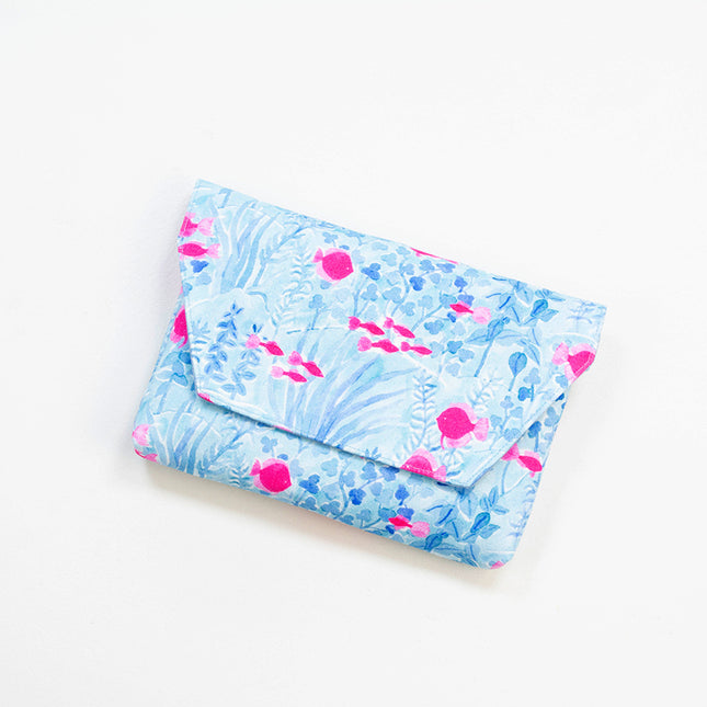 イセノモン　お参歩袋　aquarium（アクアブルー）