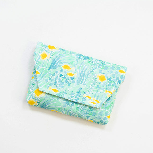 イセノモン　お参歩袋　aquarium（シーグリーン）