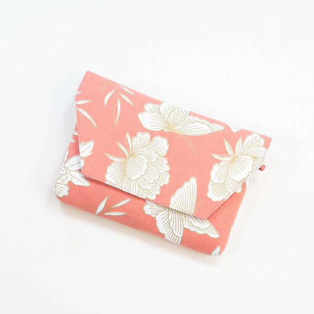 イセノモン　お参歩袋　牡丹と蝶