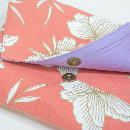 イセノモン　お参歩袋　牡丹と蝶