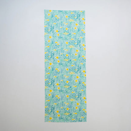 イセノモン 手拭　 aquariumム（シーグリーン）