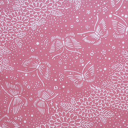 イセノモン 手拭　 菊花蝶