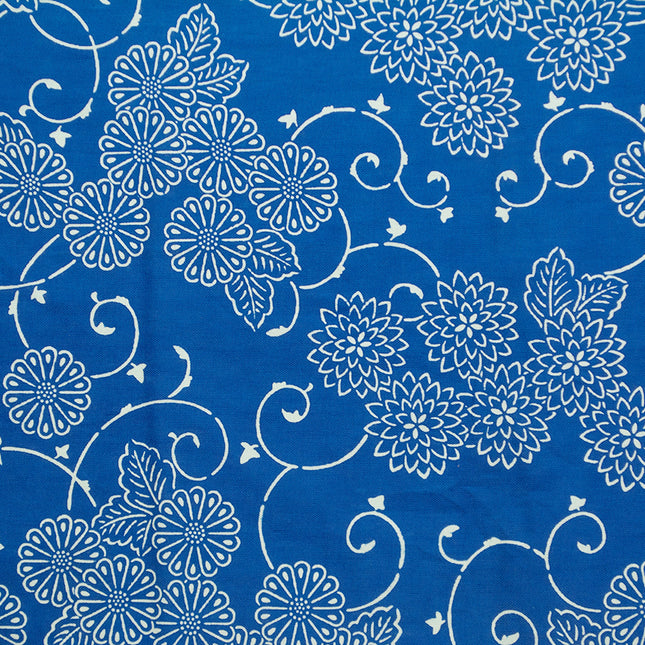 イセノモン 手拭　 菊唐草