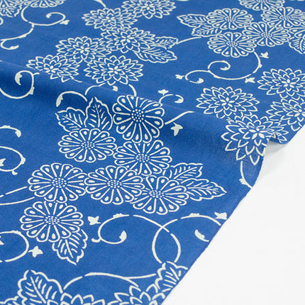 イセノモン 手拭　 菊唐草