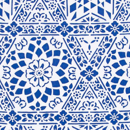 イセノモン 手拭　籠目海森