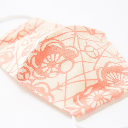 イセノモンマスク　梅松　注染