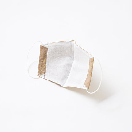 イセノモンマスク 菊と唐草　金