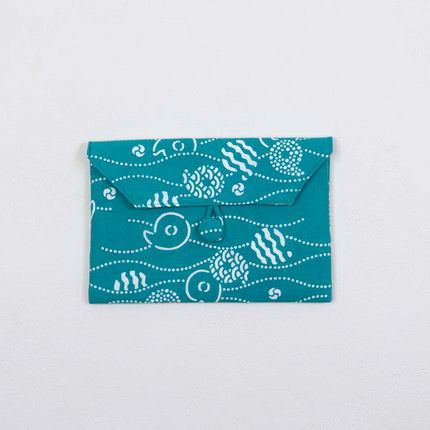 イセノモン　手帖袋　勾玉