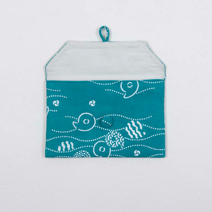 イセノモン　手帖袋　勾玉