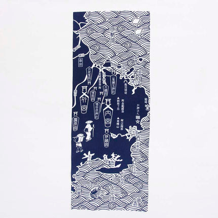 おかげ手ぬぐい　うまし国巡り