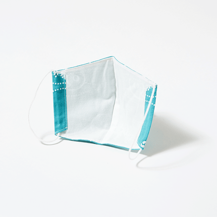 イセノモンマスク　勾玉（マガタマ）注染