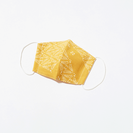 イセノモンマスク　羊歯菱（シダビシ）注染