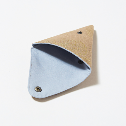 イセノモン　小銭入れ　菊唐草　金