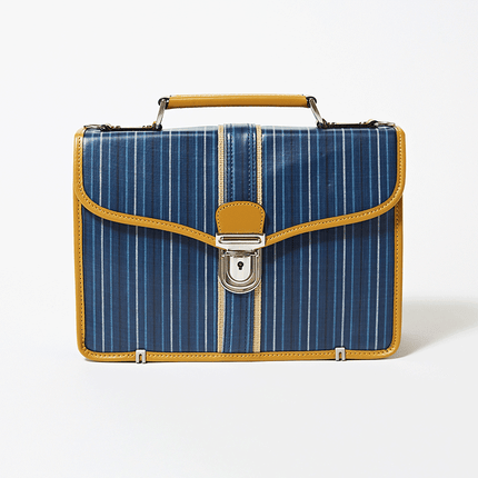 Clutch bag  オルターネート・ストライプ