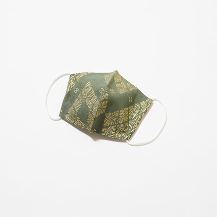 イセノモンマスク 羊歯菱（シダビシ）　金