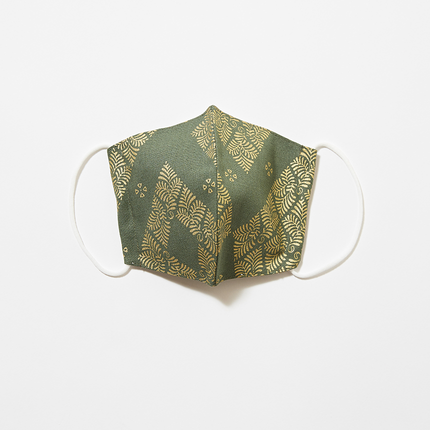 イセノモンマスク 羊歯菱（シダビシ）　金