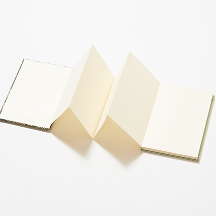 イセノモン　御集印帖　羊歯菱（シダビシ）　金