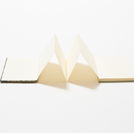 イセノモン　御集印帖　羊歯菱（シダビシ）　金