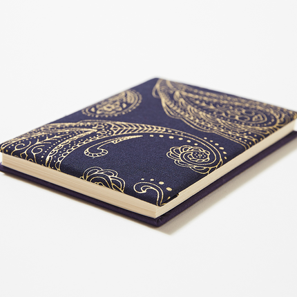 イセノモン　御集印帖　松毬（ペイズリー）　金