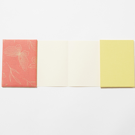 イセノモン　御集印帖　牡丹と蝶　金