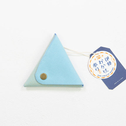 伊勢木綿　小銭入れ