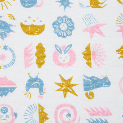 イセノモン　ハンカチーフ　十二生肖