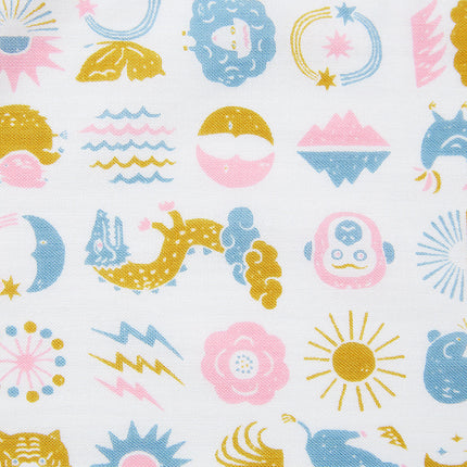 イセノモン　ハンカチーフ　十二生肖