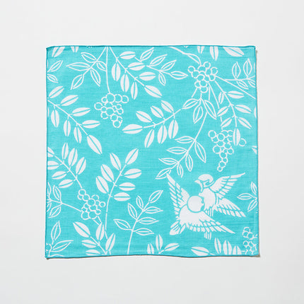 イセノモン　ハンカチーフ　南天雀